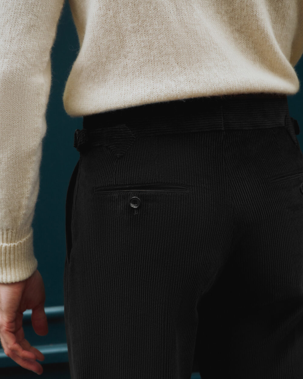 Pantalon Coupe Deux Pinces / Velours côtelé
