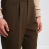Single-Pleat Trousers / Chino Cotton