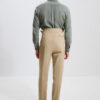 Single Pleat Trousers / Cotton Chino