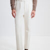 Single-Pleat Trousers / Cotton Chino