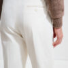 Single-Pleat Trousers / Cotton Chino