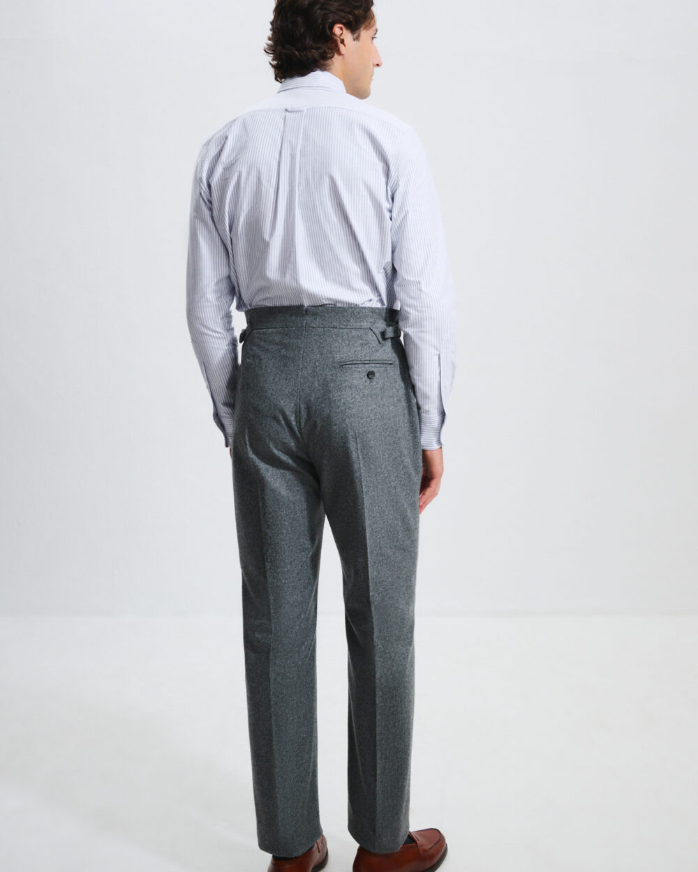 Pantalon Coupe Une Pince / Flanelle