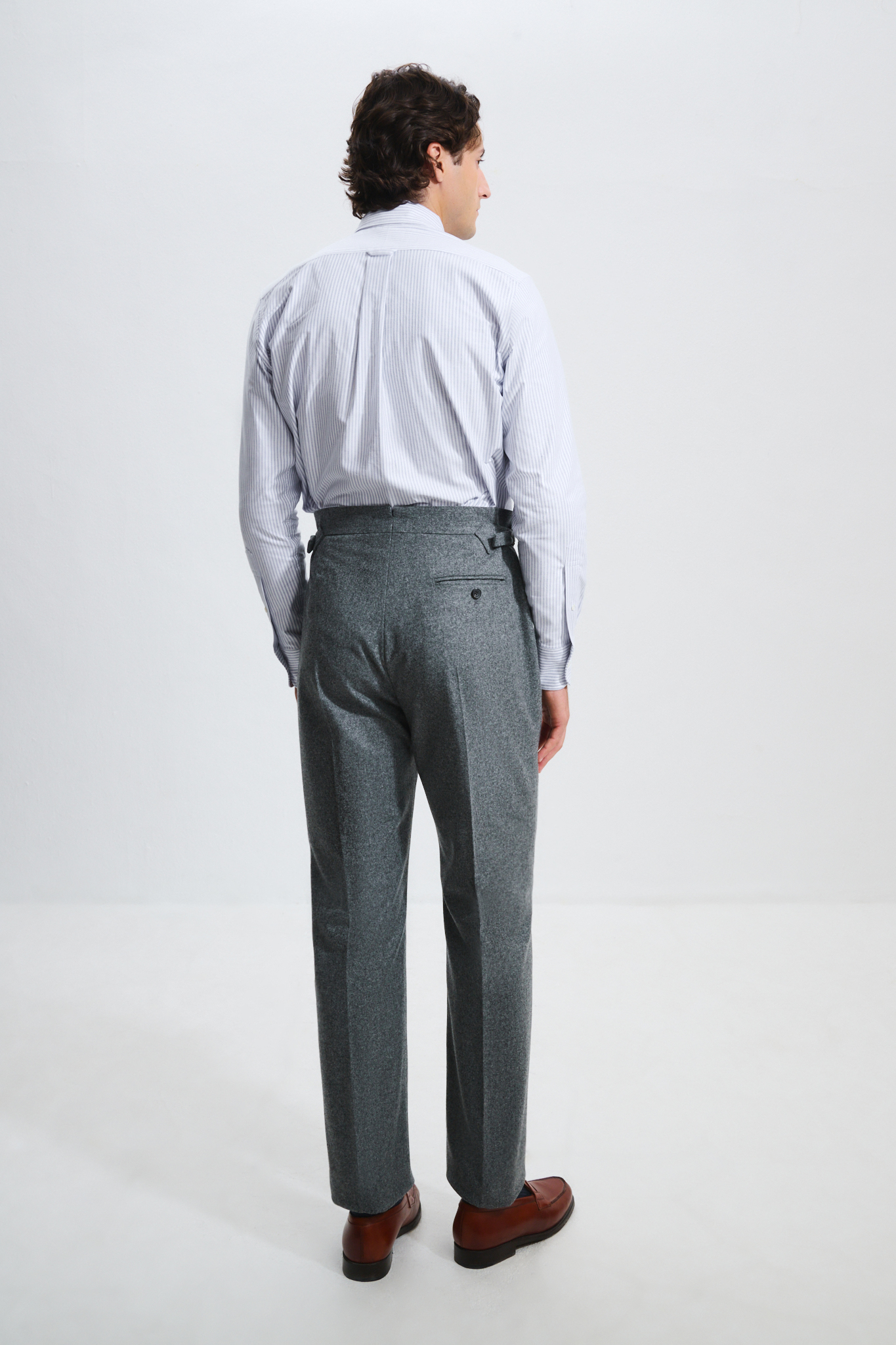 Pantalon Coupe Une Pince / Flanelle