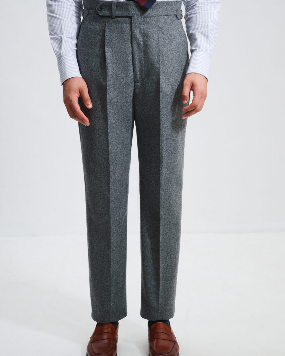 Pantalon Coupe Une Pince / Flanelle