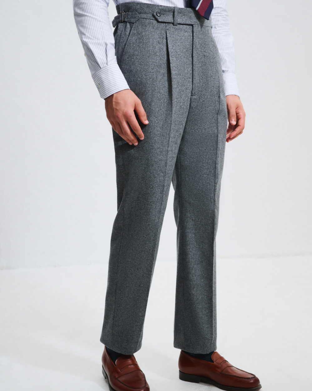 Pantalon Coupe Une Pince / Flanelle