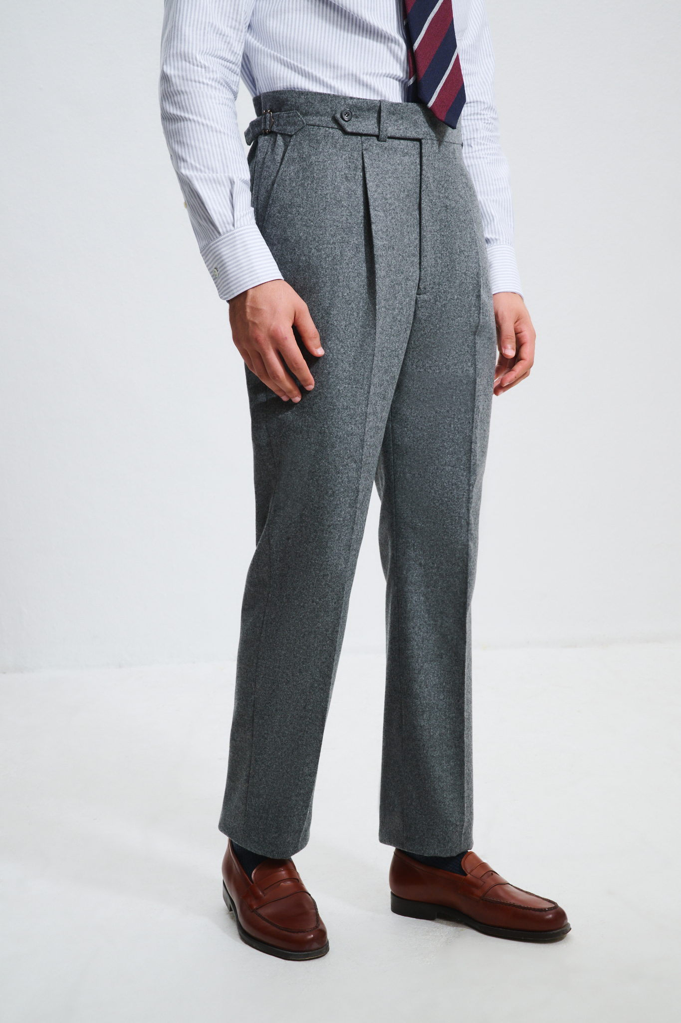 Pantalon Coupe Une Pince / Flanelle