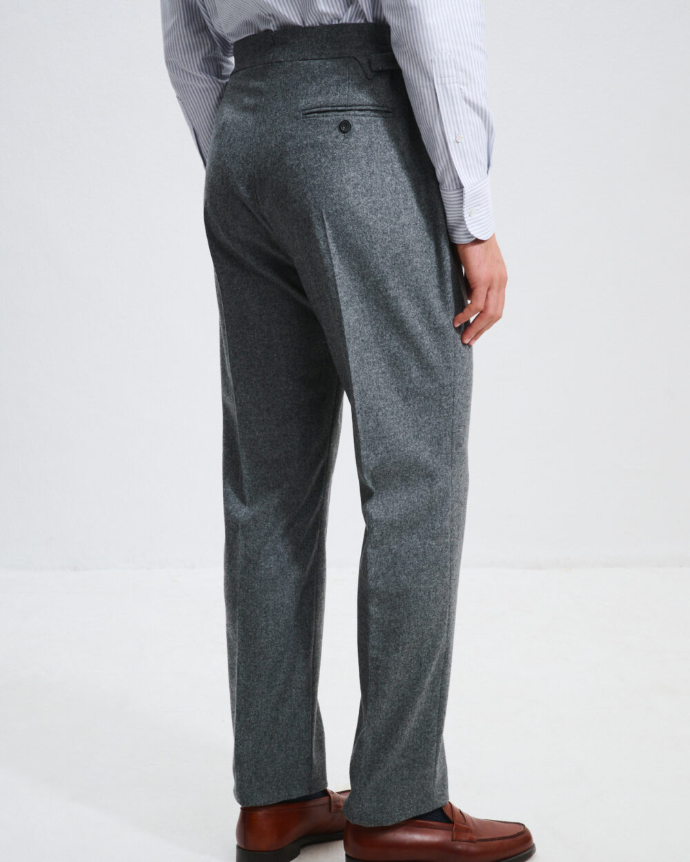Pantalon Coupe Une Pince / Flanelle