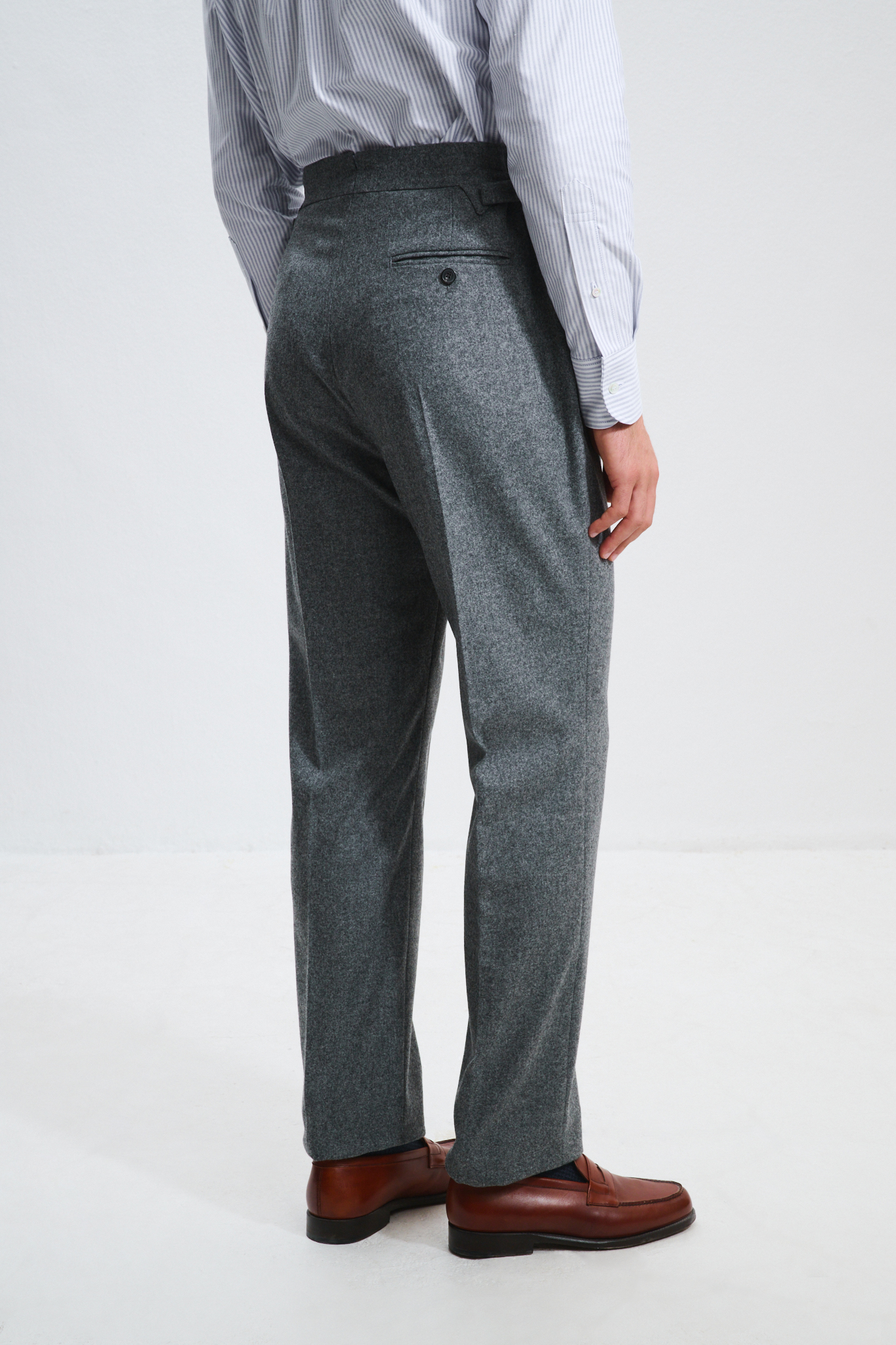 Pantalon Coupe Une Pince / Flanelle