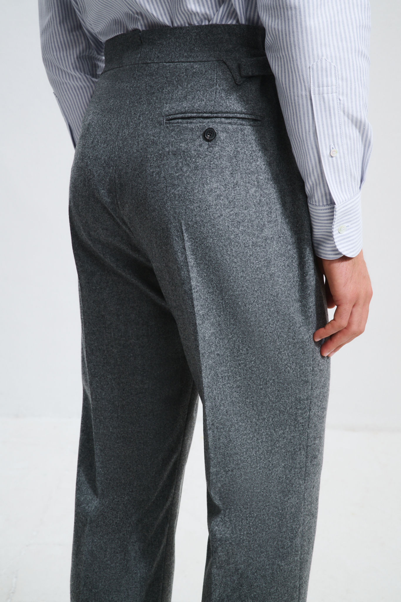 Pantalon Coupe Une Pince / Flanelle