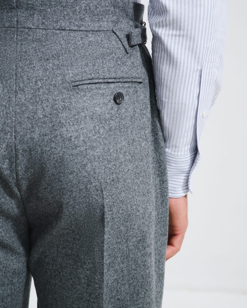 Pantalon Coupe Une Pince / Flanelle