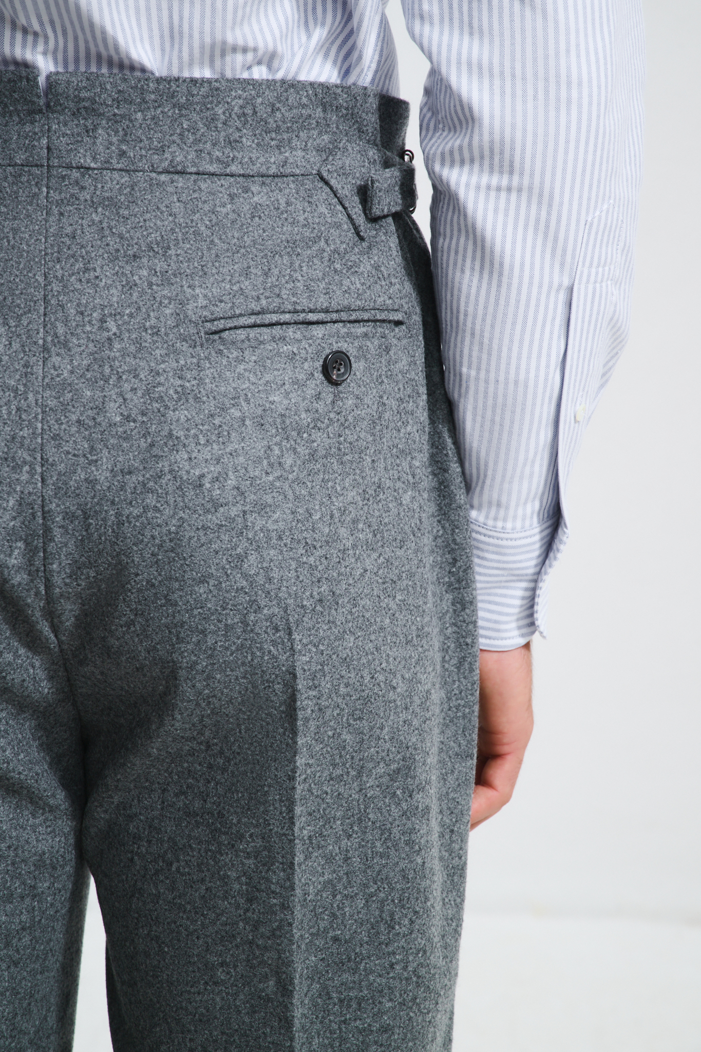 Pantalon Coupe Une Pince / Flanelle