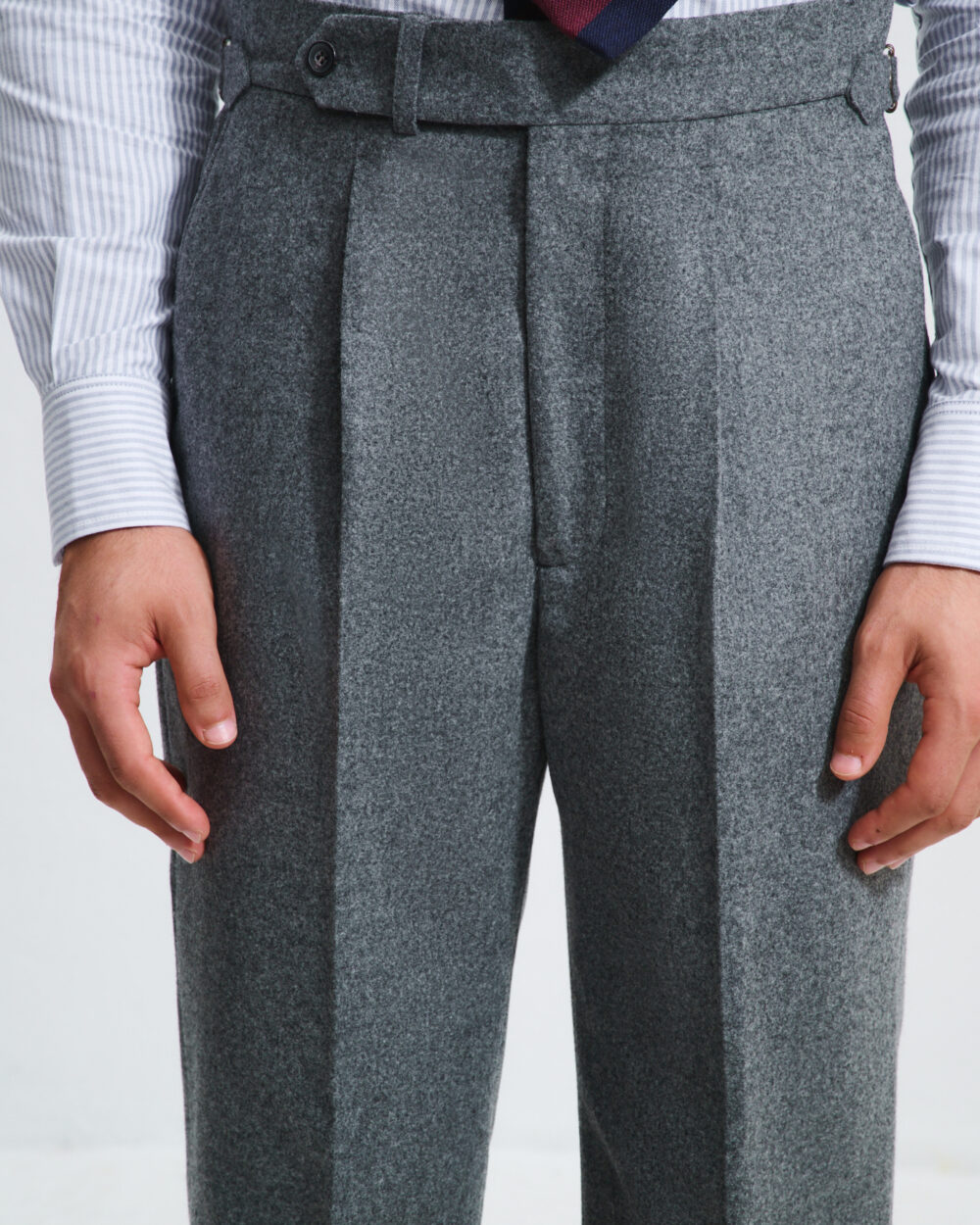 Pantalon Coupe Une Pince / Flanelle