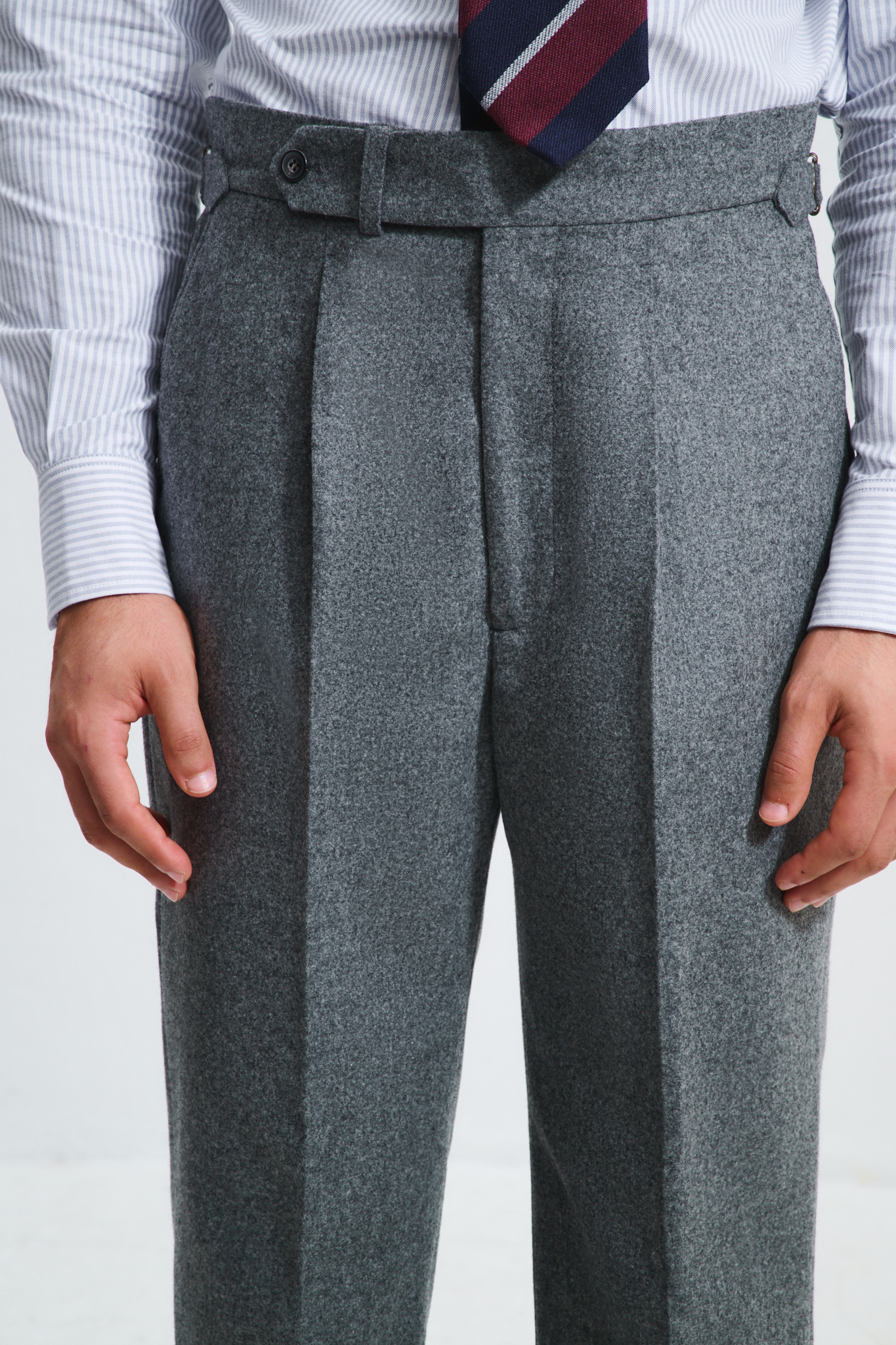 Pantalon Coupe Une Pince / Flanelle