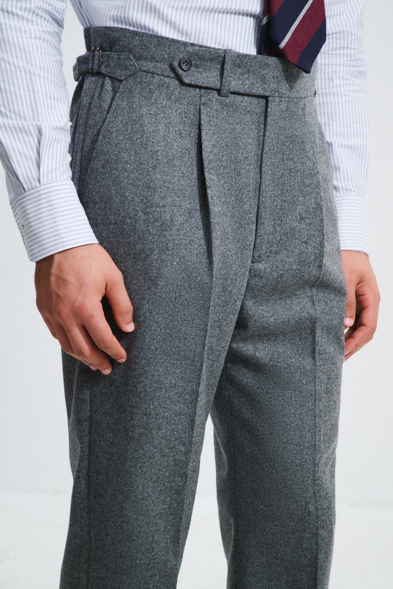 Pantalon Coupe Une Pince / Flanelle