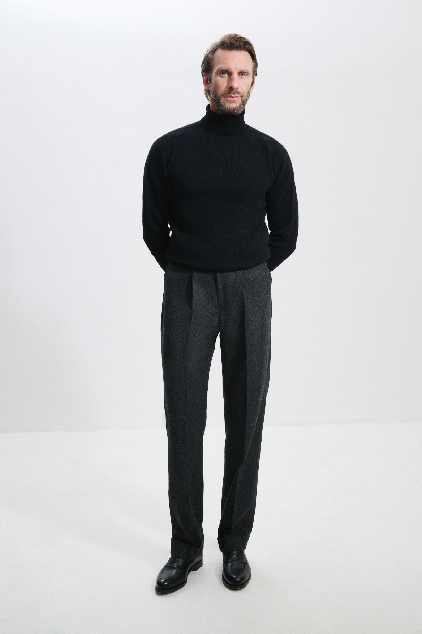 Pantalon Coupe Une Pince / Flanelle