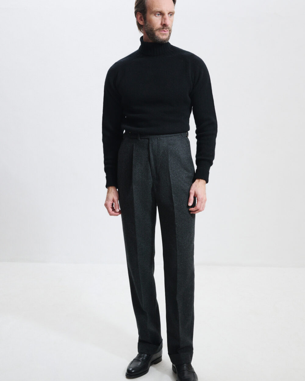 Pantalon Coupe Une Pince / Flanelle