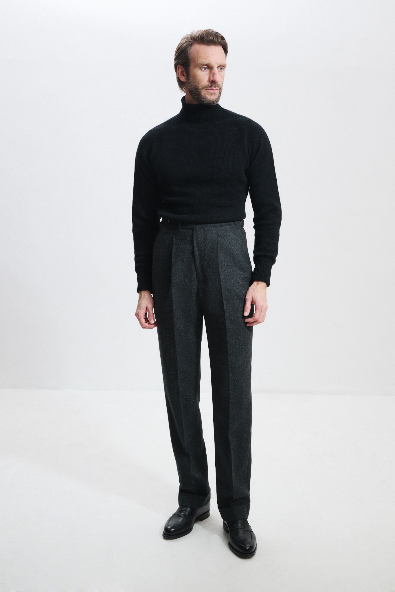 Pantalon Coupe Une Pince / Flanelle