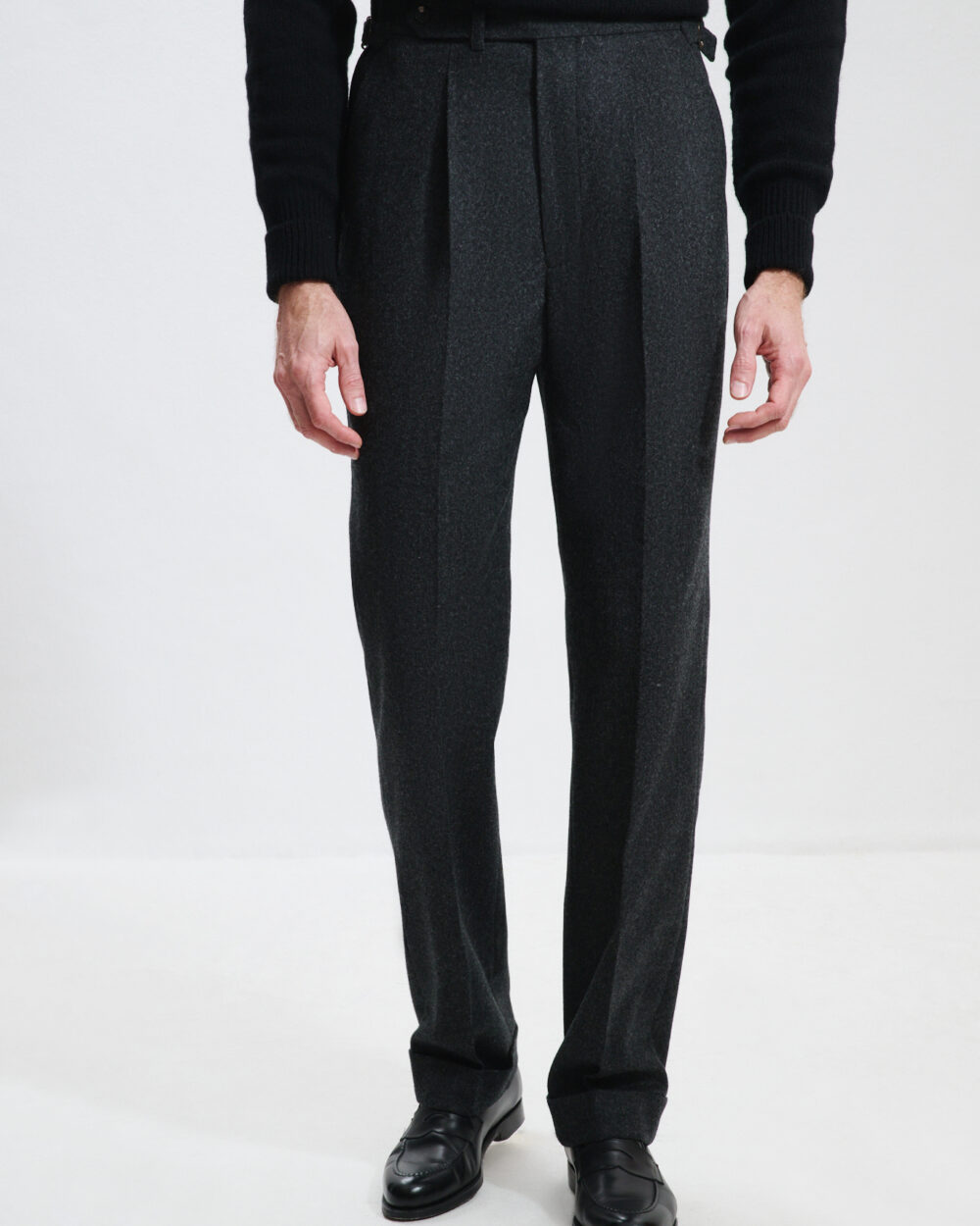 Pantalon Coupe Une Pince / Flanelle