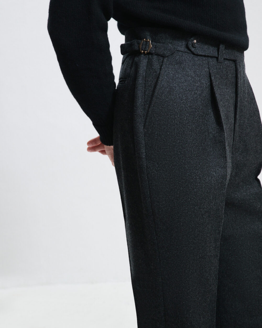 Pantalon Coupe Une Pince / Flanelle