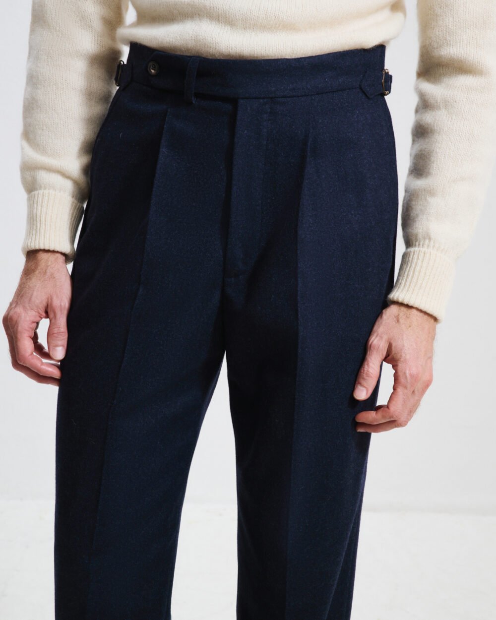 Pantalon Coupe Une Pince / Flanelle