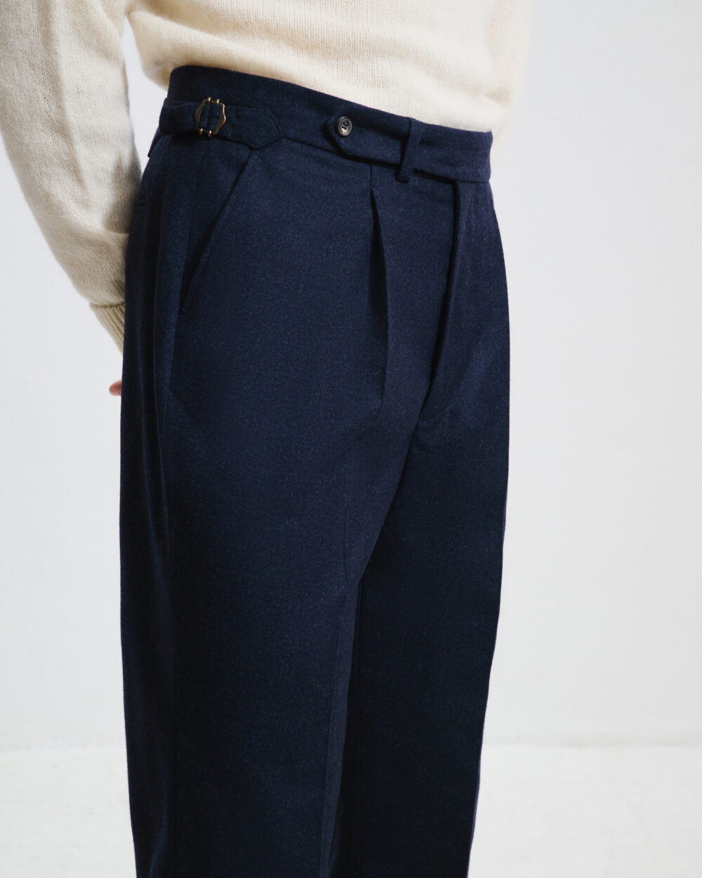 Pantalon Coupe Une Pince / Flanelle
