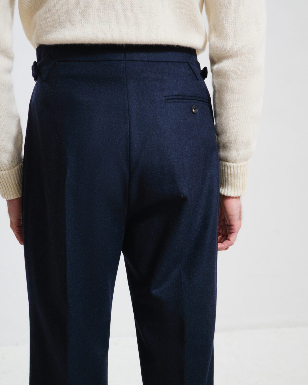 Pantalon Coupe Une Pince / Flanelle