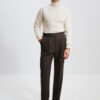 Pantalon Coupe Une Pince / Flanelle