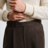 Pantalon Coupe Une Pince / Flanelle