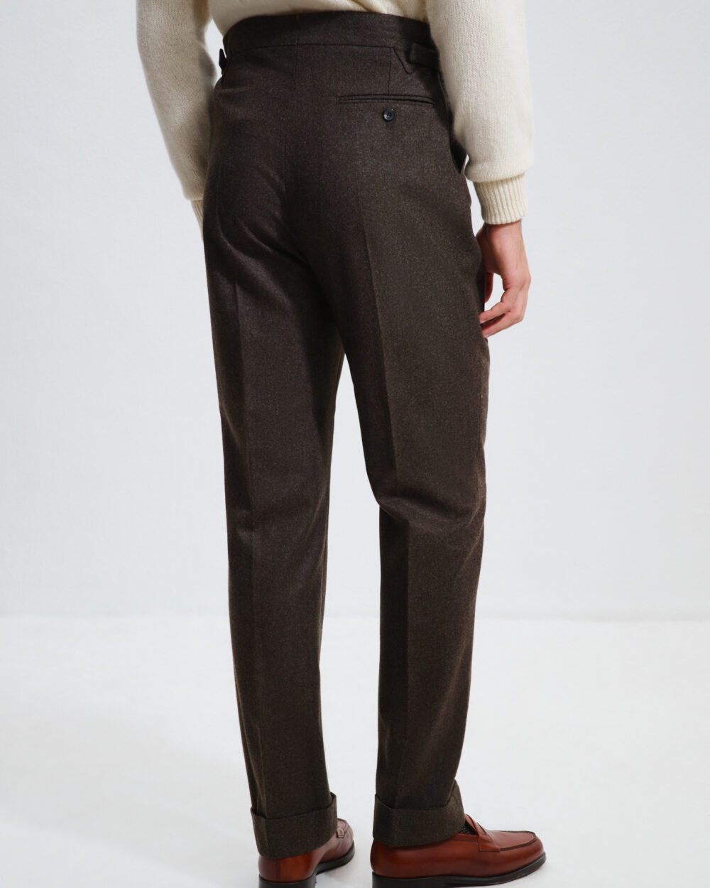 Pantalon Coupe Une Pince / Flanelle