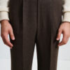 Pantalon Coupe Une Pince / Flanelle