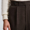 Pantalon Coupe Une Pince / Flanelle