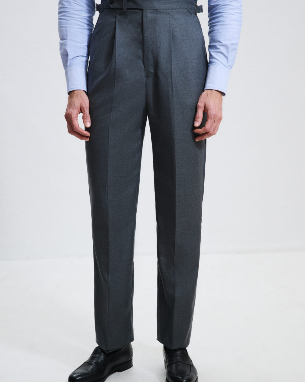 Pantalon Coupe Une Pince / Laine super 120