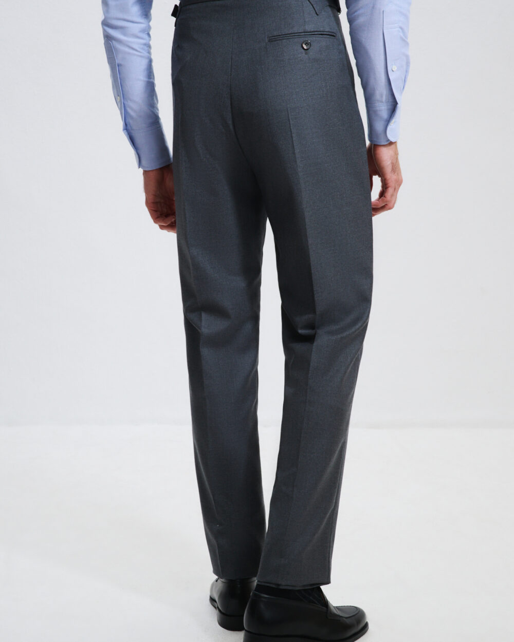 Pantalon Coupe Une Pince / Laine super 120