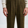 Pantalon Coupe Une Pince / Tweed