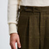 Pantalon Coupe Une Pince / Tweed
