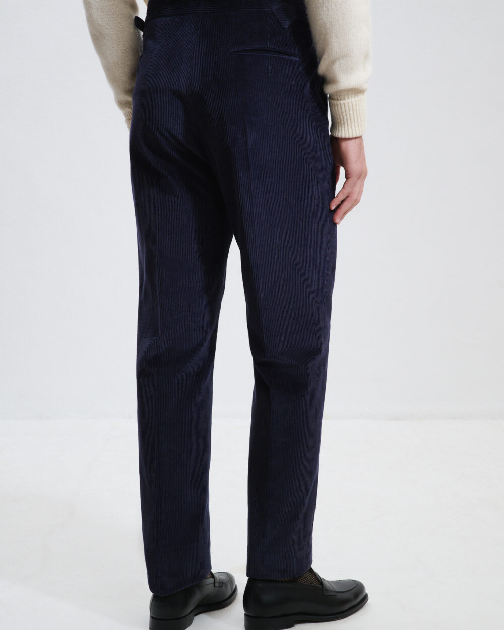 Pantalon Coupe Une Pince / Velours côtelé
