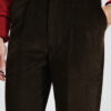 Pantalon Coupe Une Pince / Velours côtelé