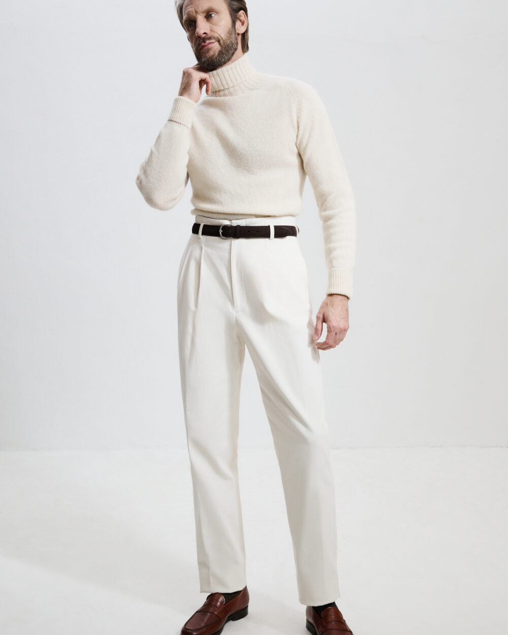 Hollywood trousers / Cotton chino