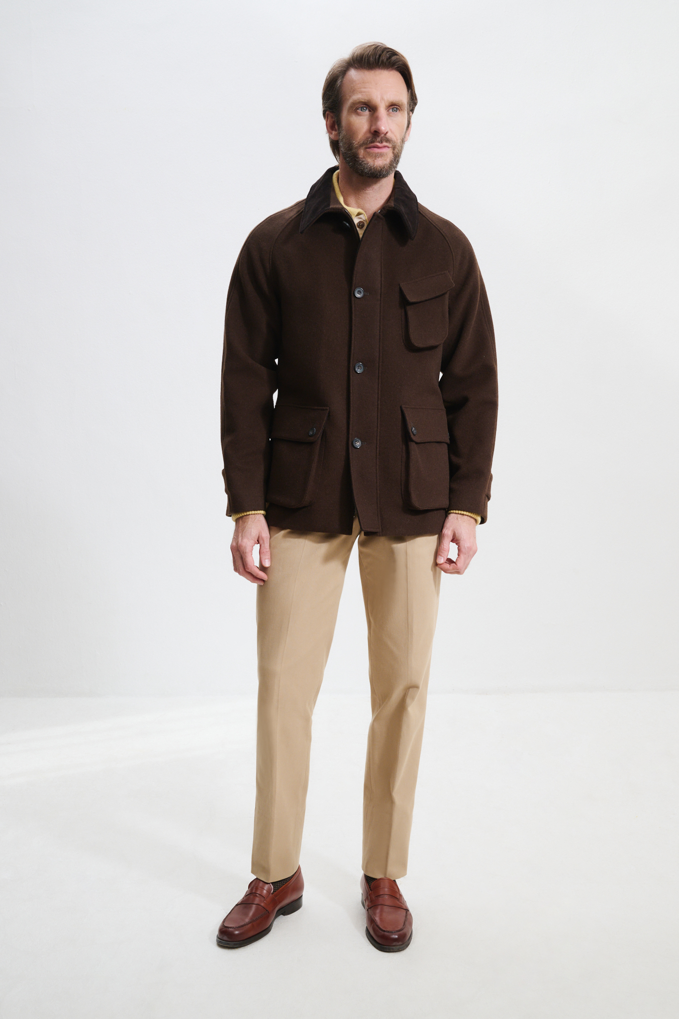 Veste Demi-Chasse / Drap Laine & Cachemire