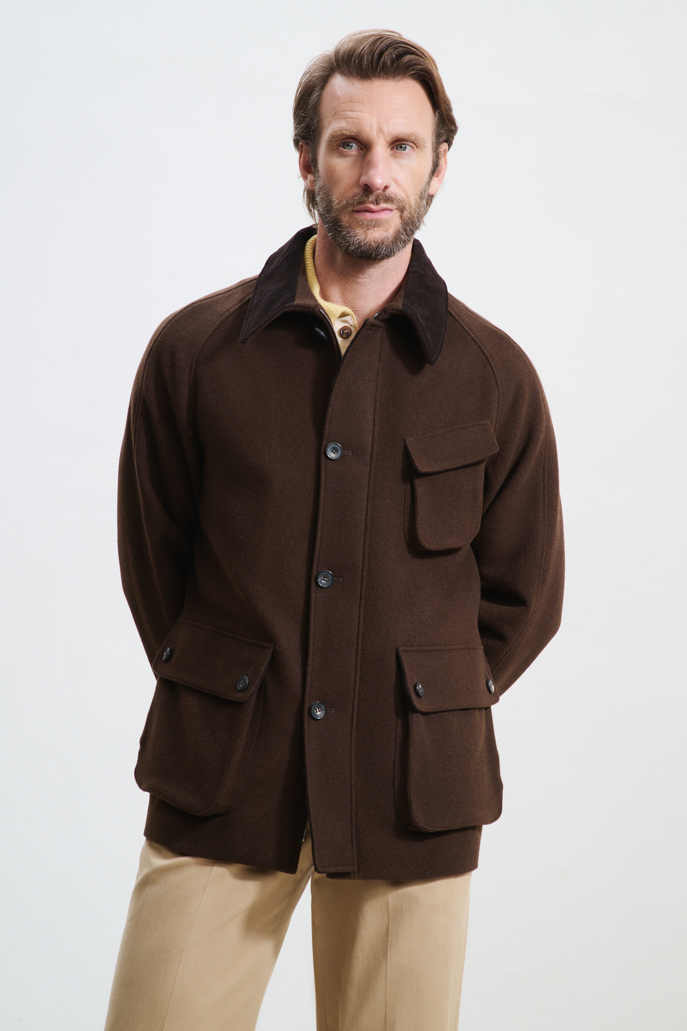 Veste Demi-Chasse / Drap Laine & Cachemire