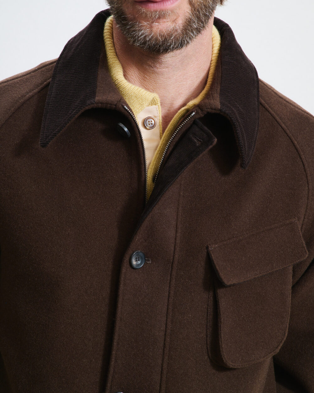 Veste Demi-Chasse / Drap Laine & Cachemire