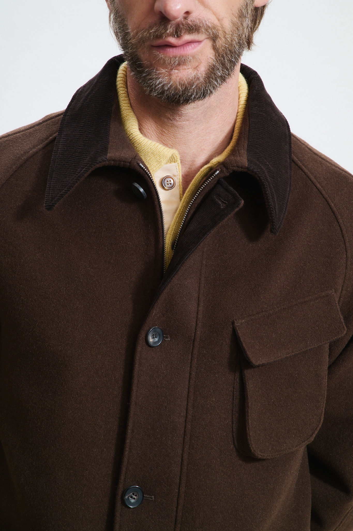 Veste Demi-Chasse / Drap Laine & Cachemire