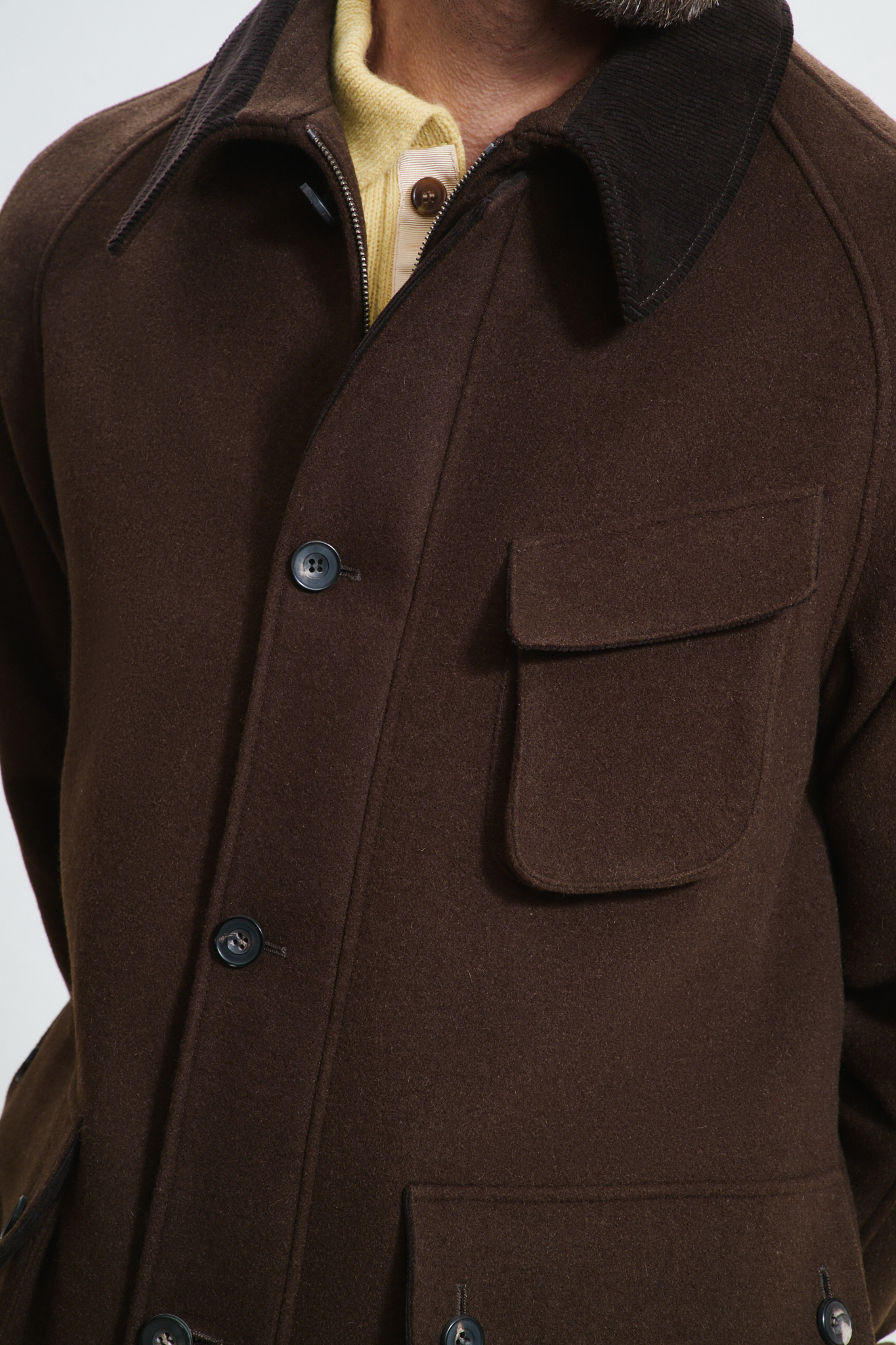Veste Demi-Chasse / Drap Laine & Cachemire