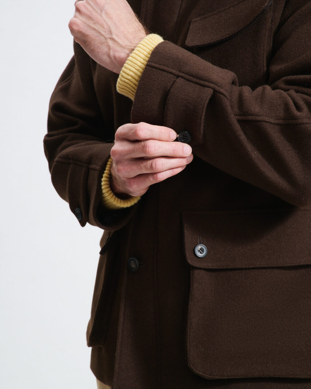 Veste Demi-Chasse / Drap Laine & Cachemire