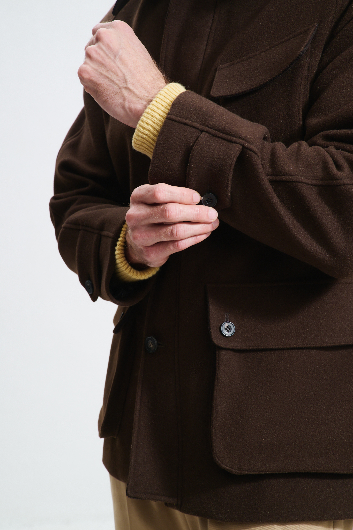 Veste Demi-Chasse / Drap Laine & Cachemire