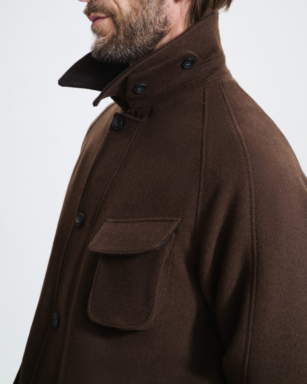 Veste Demi-Chasse / Drap Laine & Cachemire