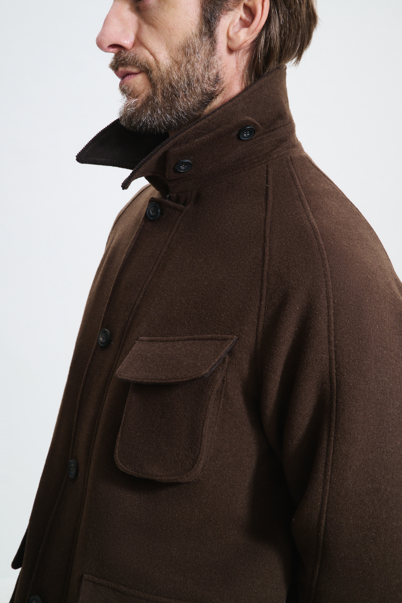 Veste Demi-Chasse / Drap Laine & Cachemire
