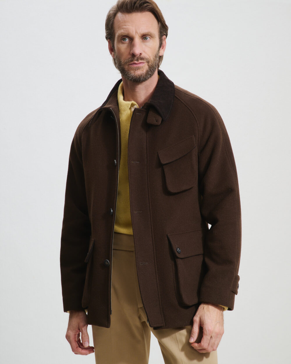 Veste Demi-Chasse / Drap Laine & Cachemire