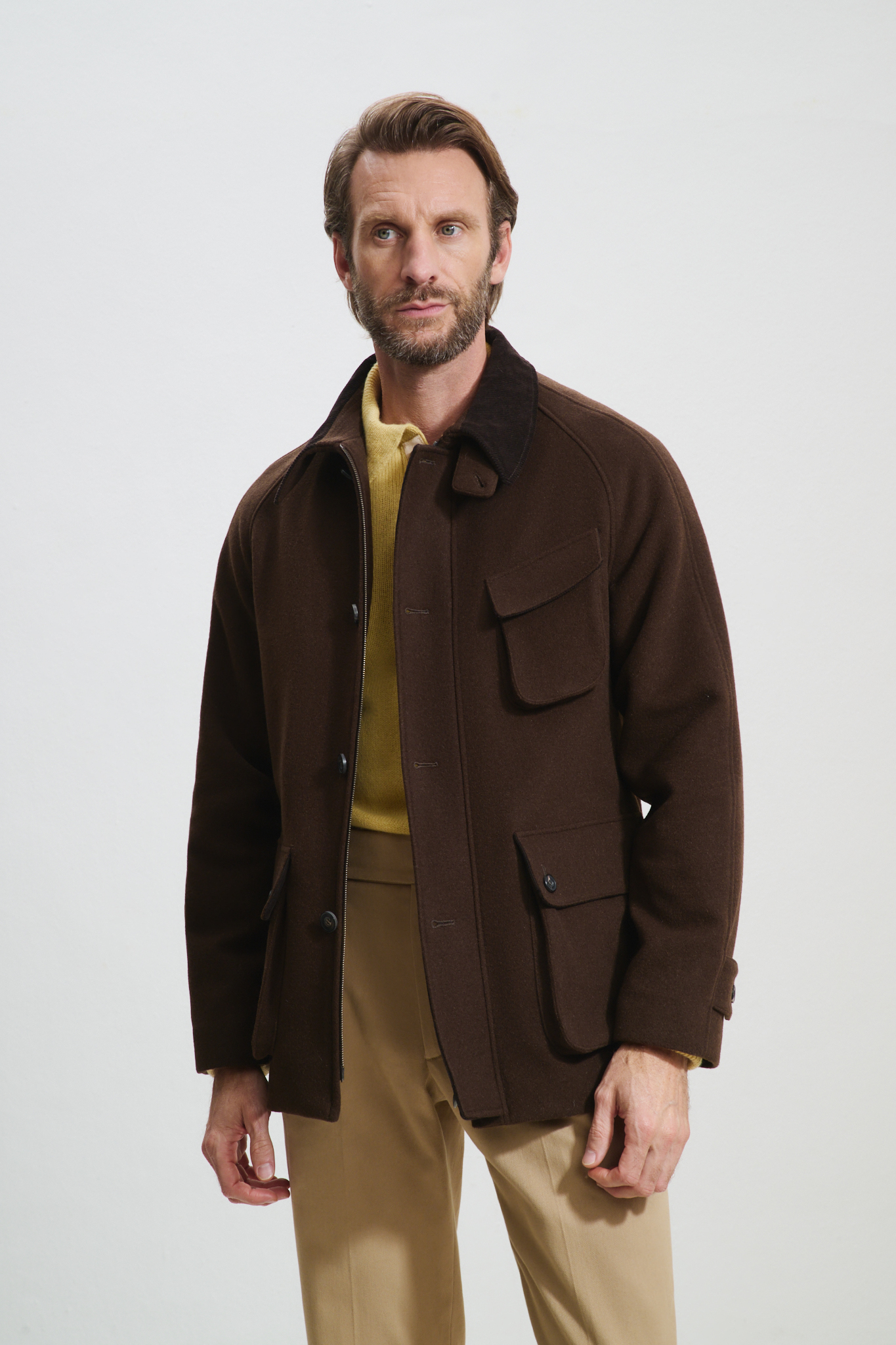 Veste Demi-Chasse / Drap Laine & Cachemire