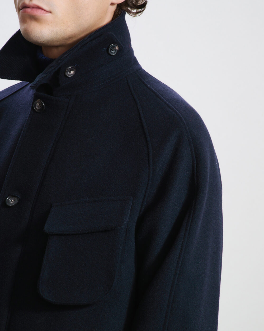 Veste Demi-Chasse / Drap Laine & cachemire